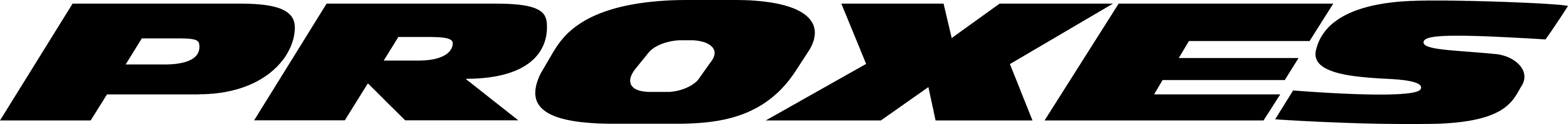 Proxes Logo in schwarz