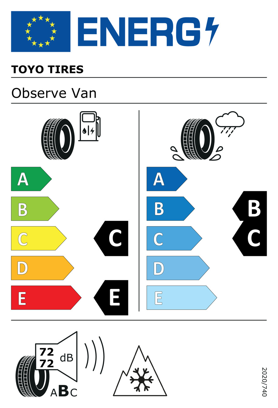 Van | Observe Tires Toyo